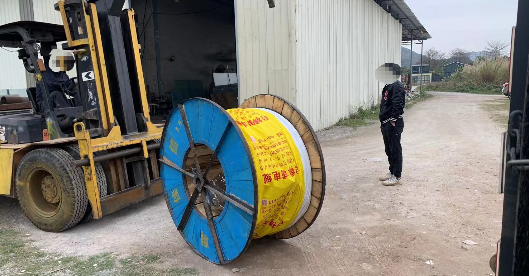 粵佳信公司為鉅仕泰新材料產業(yè)園供貨