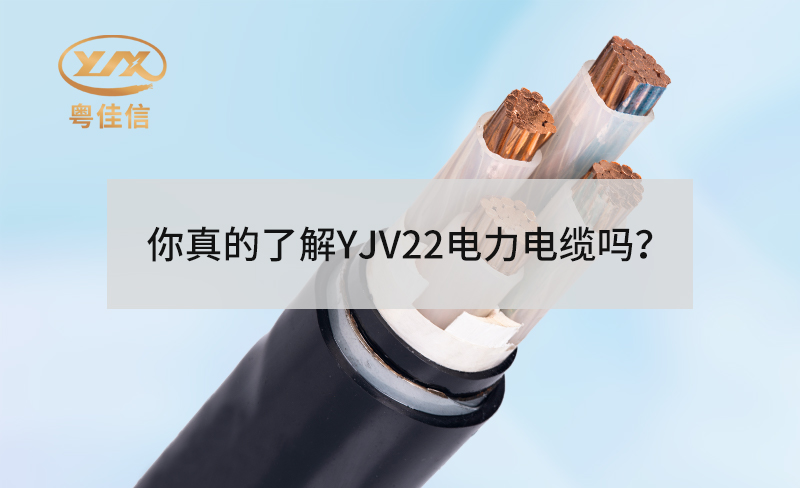 你真的了解YJV22電力電纜嗎？